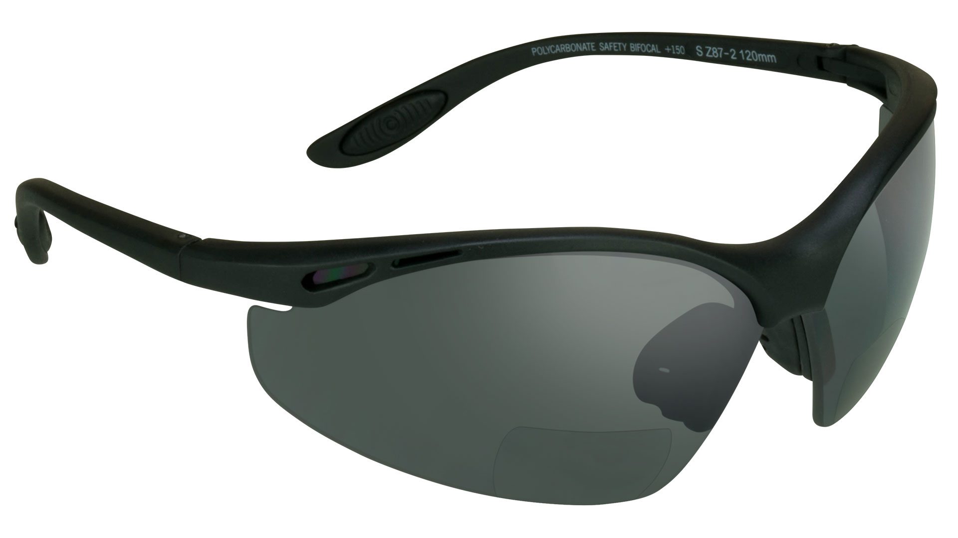 Bifocal sunglasses 2.5 with ANS Z87 Polycarbonate Lens with